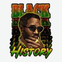 Black History Afro Man Urban Heavy Tee | Teevron