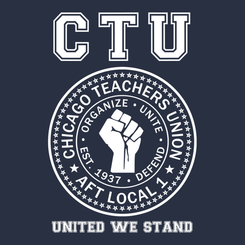 Chicago Teachers Union On Strike Protest United We Stand Heavyweight Sweatshirt by longCreatives | Teevron