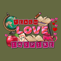 Valentine's Day Teach Love Inspire Long Sleeve Tee | Teevron