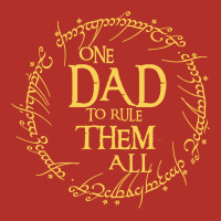 Mens One Dad To Rule Them All  Father's Day Gift Premium Hoodie | Teevron