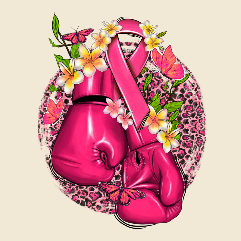 Cancer Boxing Gloves With Ribbon Premium Tee by NancyCooperArtShop | Teevron