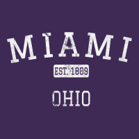Miami Ohio Oh Vintage Premium Hoodie | Teevron