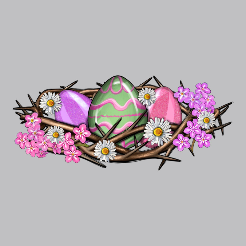 Easter Eggs And Crown Of Thorns Easter Day Classic Tee by HowdyJamesFarm | Teevron