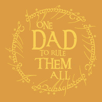 Mens One Dad To Rule Them All  Father's Day Gift Urban Heavy Tee | Teevron