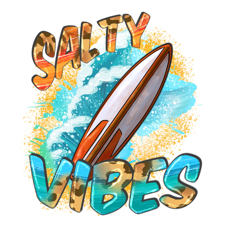 Salty Vibes Long Sleeve Tee by FaDigitalArtStudio | Teevron
