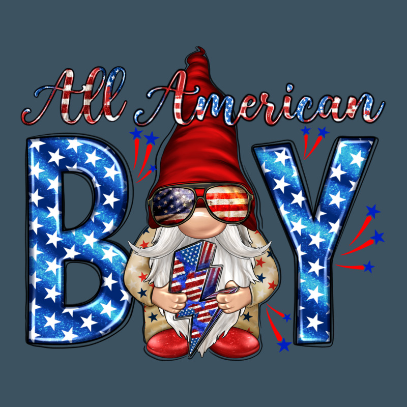 All American Boy With Gnome Urban Heavy Tee by HowdyJamesFarm | Teevron