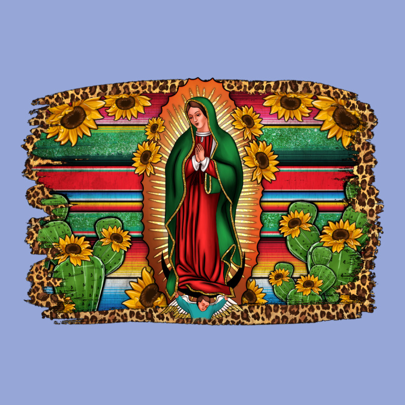 Lady Of Guadalupe Serape Background Classic Tee by Jasminsmagicworld | Teevron