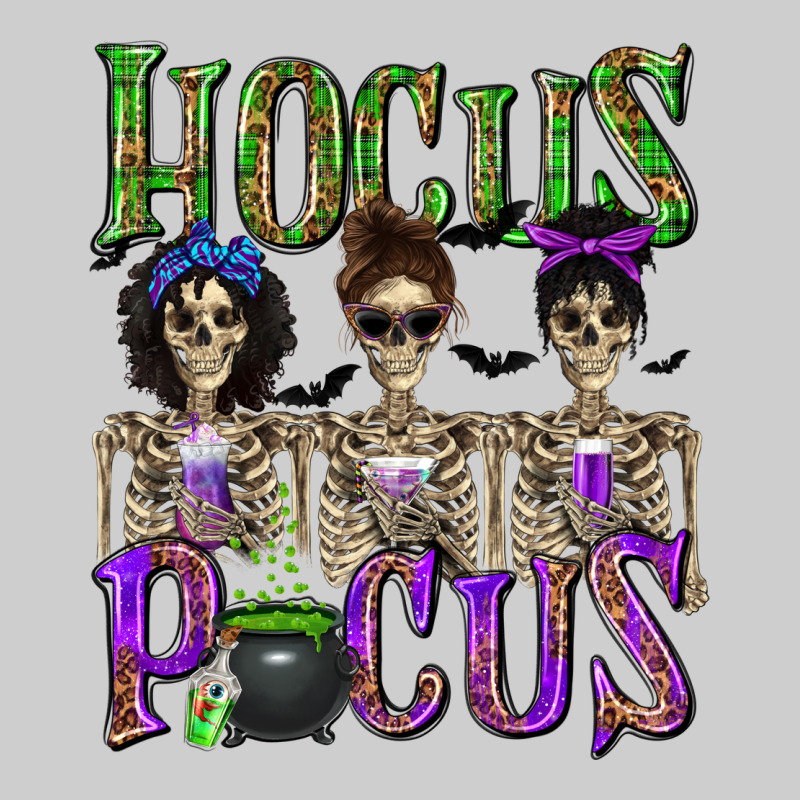 Hocus Pocus With Skeletons Premium Tee by texasbilliewilder | Teevron