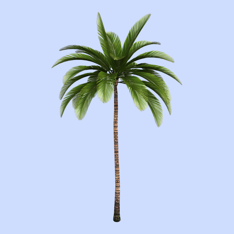 Tropical Palm Tree Urban Heavy Tee by longCreatives | Teevron