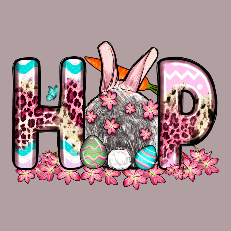 Easter Day Hop Bunny Vintage Hoodie by OliviaCreatesArt | Teevron