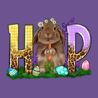 Hop Rabbit Easter Day Vintage Tee | Teevron