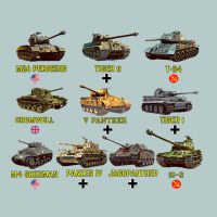 Top Ten Best Ww2 Tanks M4 Sherman Panzer Iv Tiger Ii T34 Heavy Core Tee | Teevron