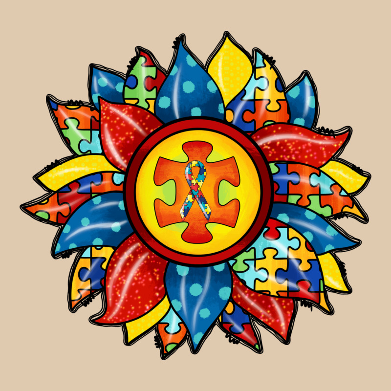 Autism Sunflower Heavyweight Sweatshirt by RacoonDesign | Teevron