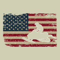 Snowmobile Usa Flag Snow Sled Patriotic Snowmobiling Gift Heavy Core Tee | Teevron