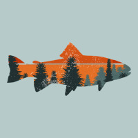 Trout Fly Fishing Nature Outdoor Fisherman Gift Heavy Core Tee | Teevron