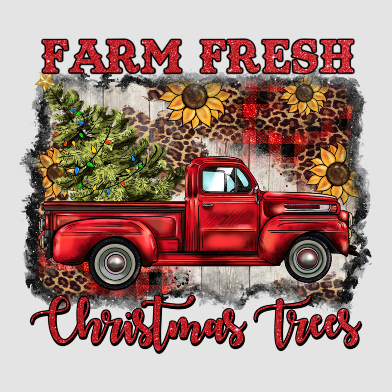 Farm Fresh Christmas Trees Premium Sweatshirt by BarkalooDesign | Teevron