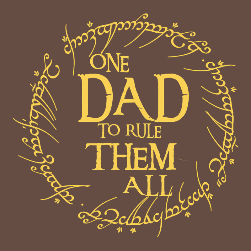 Mens One Dad To Rule Them All  Father's Day Gift Long Sleeve Tee by longCreatives | Teevron