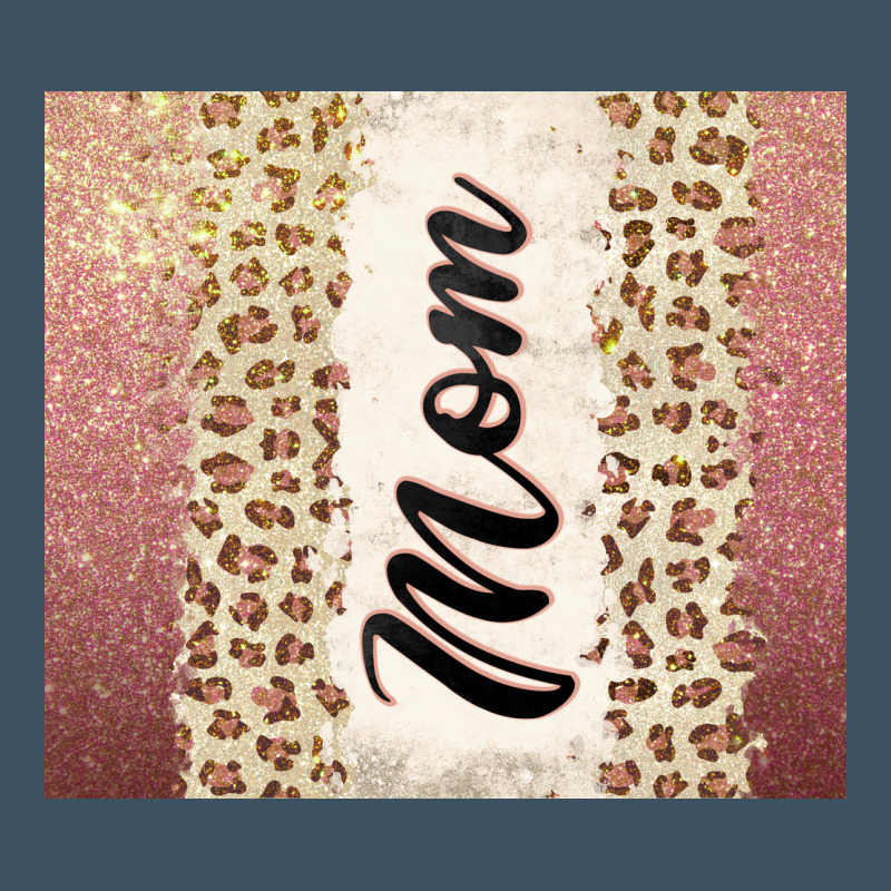 Rose Gold Mom Leopard Glitter Urban Heavy Tee by CowGirlArtShop | Teevron