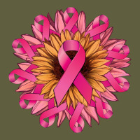 Cancer Ribbon Sunflower Cancer Awareness Vintage Tee | Teevron