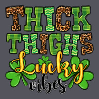 St. Patrick's Thick Thighs Lucky Vibes Vintage Hoodie | Teevron