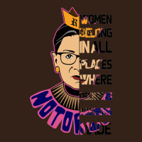 Rbg Ruth Bader Ginsburg Women Belong In All Places Heavy Core Tee | Teevron