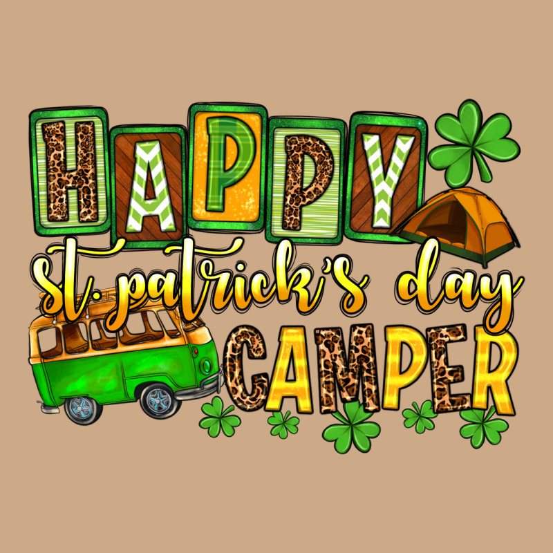 St. Patrick's Happy St. Patrick's Day Camper Vintage Hoodie by OliviaCreatesArt | Teevron