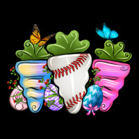 Easter Day Baseball Easter Sports Carrots Long Sleeve Tee | Teevron