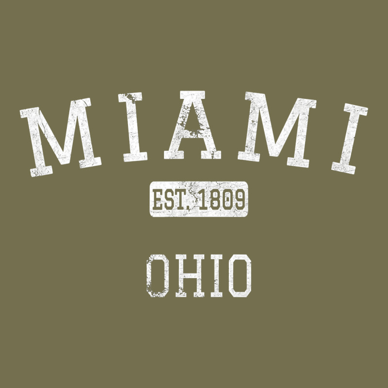 Miami Ohio Oh Vintage Vintage Hoodie by longCreatives | Teevron