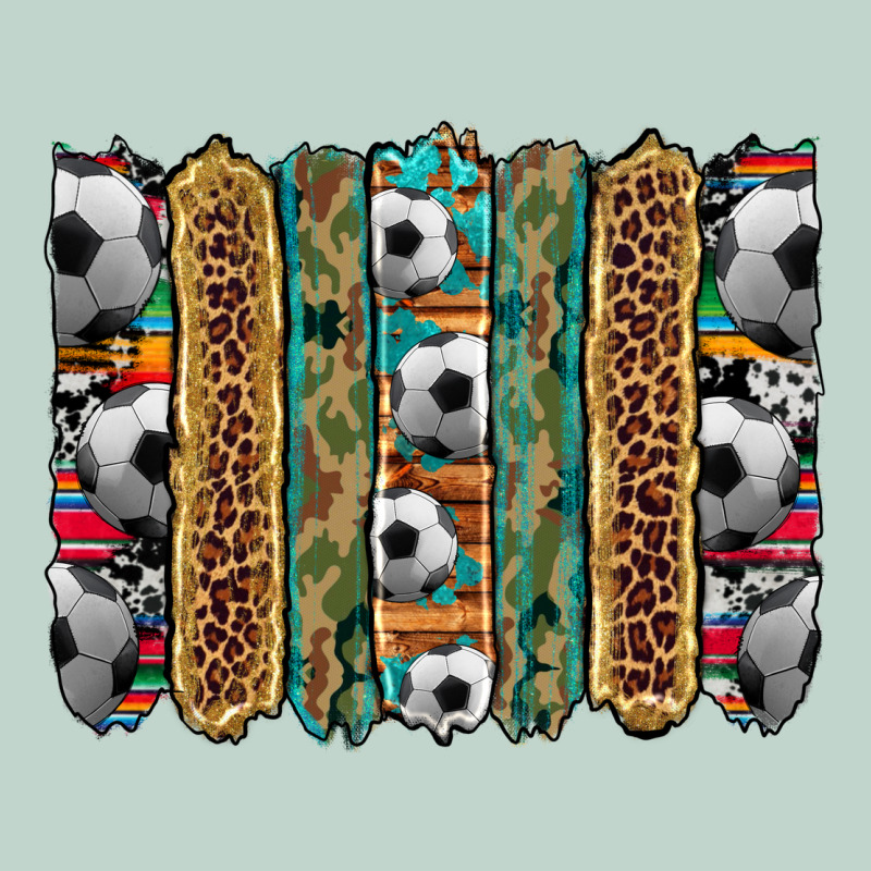 Soccer Camouflage Serape Cowhide Turquoise Leopard Glitter  Brushstrok Zipper Hoodie by Artiststas | Teevron
