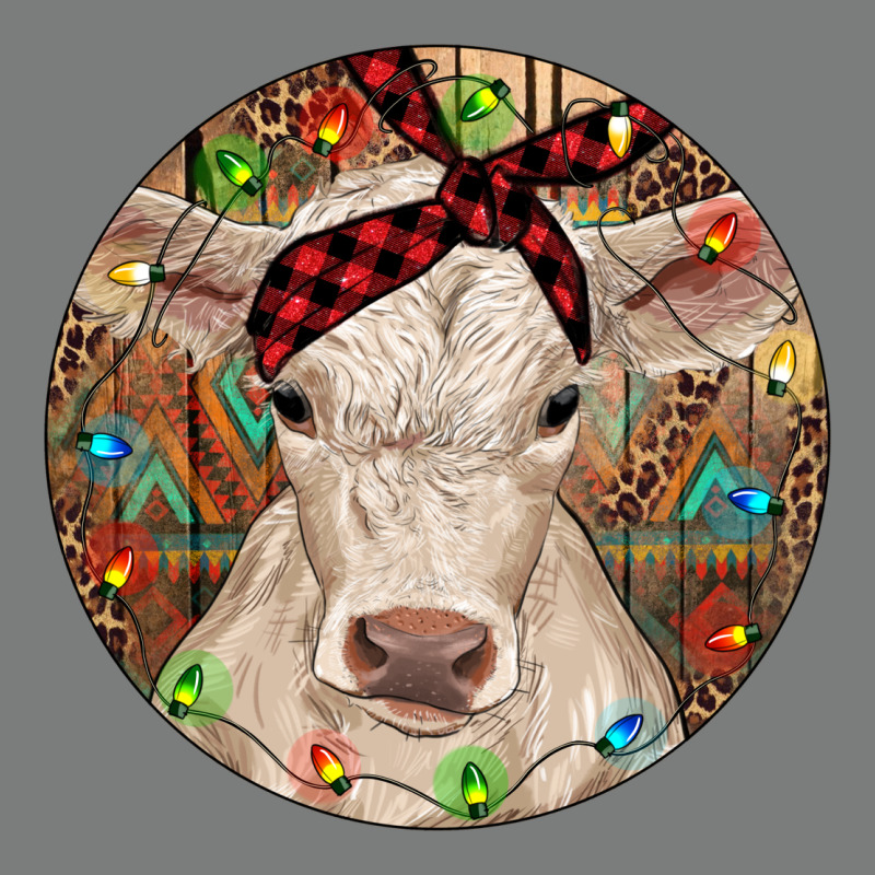 Christmas Charolais Calf Baby Cow Premium Hoodie by RanaPortraitStore | Teevron