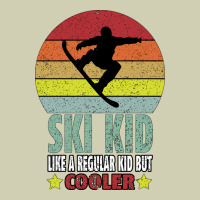 Ski Kid Like A Regular Kid But Coolers Heavy Core Tee | Teevron