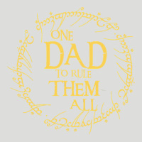 Mens One Dad To Rule Them All  Father's Day Gift Zipper Hoodie | Teevron