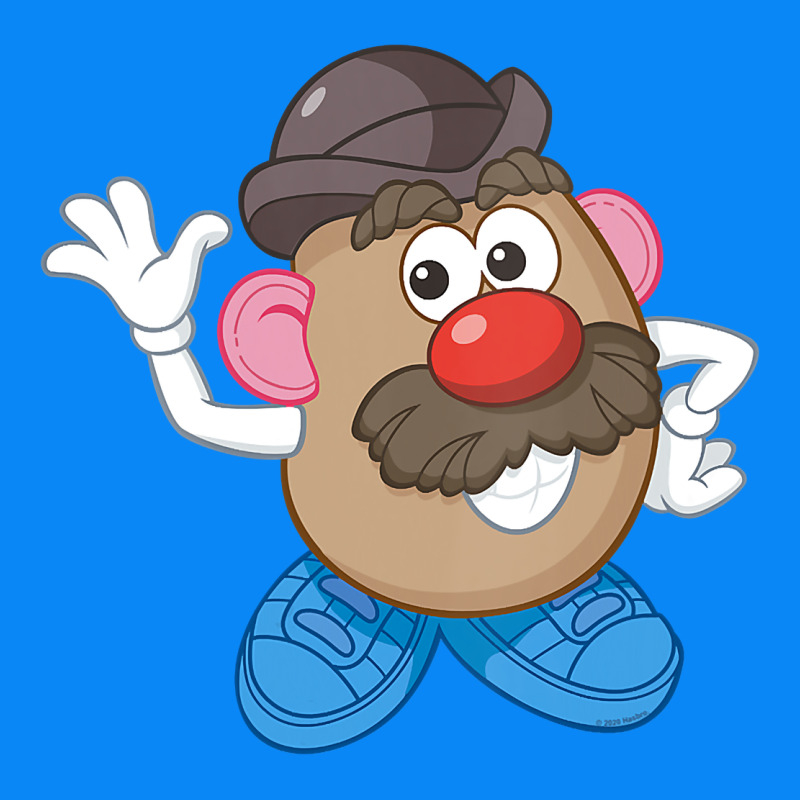 Womens Mr. Potato Head Simple Portrait Zipper Hoodie by longCreatives | Teevron