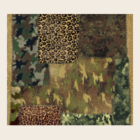 Camouflage Leopard Patches Premium Sweatshirt | Teevron