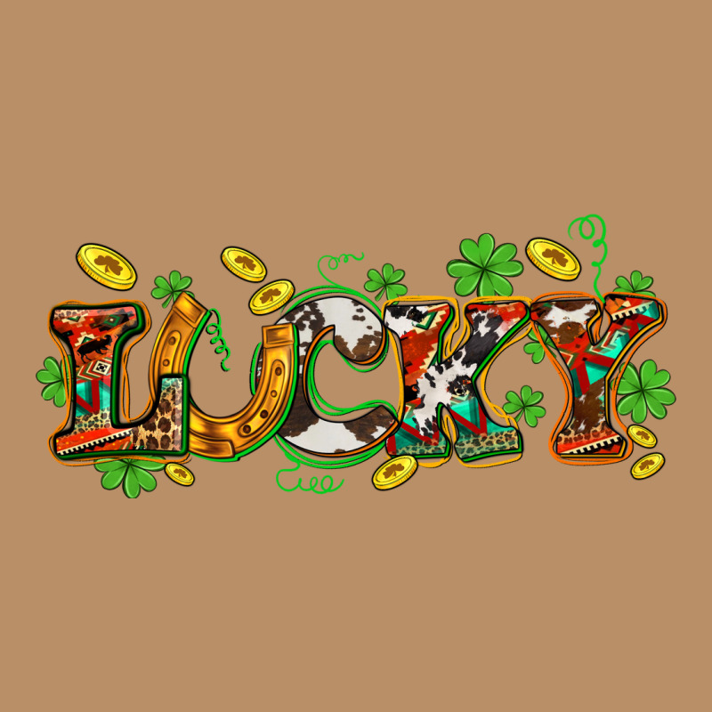 St. Patrick's Western Lucky And Shamrocks Vintage Hoodie by OliviaCreatesArt | Teevron