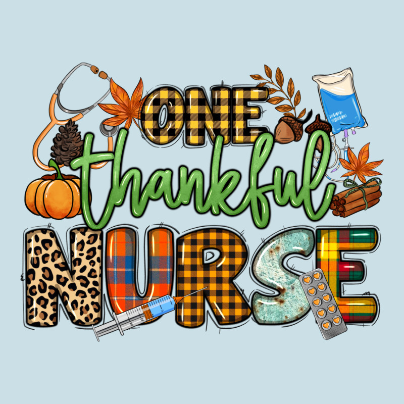 One Thankful Nurse Ladies Tee by NancyCooperArtShop | Teevron