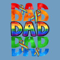 Dad Dad Dad Pride Urban Heavy Tee | Teevron