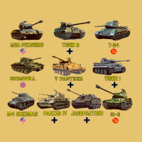 Top Ten Best Ww2 Tanks M4 Sherman Panzer Iv Tiger Ii T34 Premium Sweatshirt | Teevron