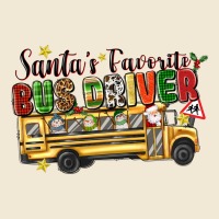Santas Favorite Bus Driver Ladies Tee | Teevron
