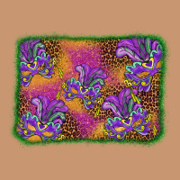 Mardi Gras Mask Background Heavyweight Hoodie | Teevron