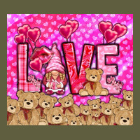 Love Gnome With Bear Tumbler Valentine's Day Vintage Tee | Teevron