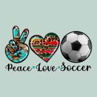 Peace Love Soccer Zipper Hoodie | Teevron