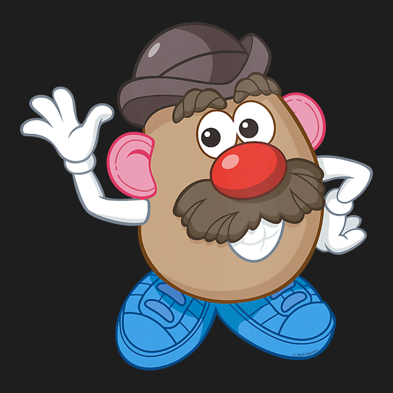 Womens Mr. Potato Head Simple Portrait Heavyweight Hoodie by longCreatives | Teevron