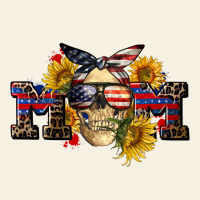 American Mom Skull Vintage Tee | Teevron