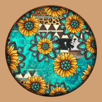 Round Western Pattern Vintage Tee | Teevron