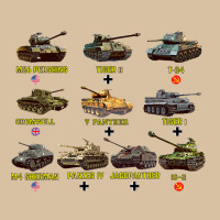 Top Ten Best Ww2 Tanks M4 Sherman Panzer Iv Tiger Ii T34 Heavyweight Hoodie | Teevron