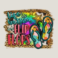 Life Is Better In Flip Flops Heavy Core Tee | Teevron