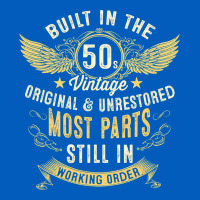 Mens Vintage 1950s Built In The 50s Fifties Funny 70th Birthday Urban Hoodie | Teevron