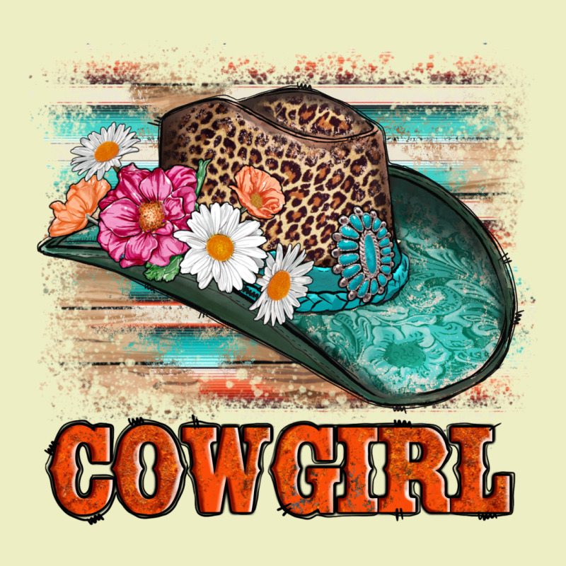 Cowgirl Hat Flowers Leopard And  Leather Urban Hoodie by AdoDesignShop | Teevron