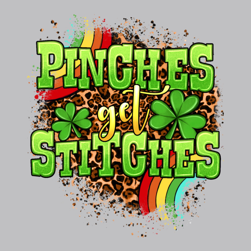 St. Patrick's Day Pinches Get Stitches Long Sleeve Tee by OliviaCreatesArt | Teevron